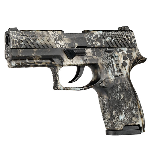 Sig Sauer P320 Schreckschuss Pistole 9mm P.A.K. Cobra camo inkl. Waffenkoffer Bild 2