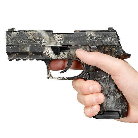 Sig Sauer P320 Schreckschuss Pistole 9mm P.A.K. Cobra camo inkl. Waffenkoffer Bild 5