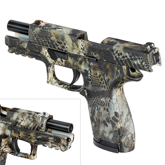 Sig Sauer P320 Schreckschuss Pistole 9mm P.A.K. Cobra camo inkl. Waffenkoffer Bild 8