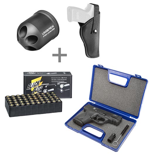 Smith & Wesson M&P 9C Schreckschusspistole Kal. 9mm P.A.K. inkl. 2 