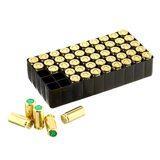 Pobjeda Brass Blitz Knallpatronen 9mm P.A.K. - Messinghlse 2x 50 Stck Bild 6