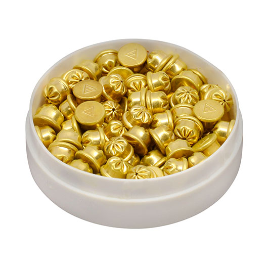 Pobjeda Brass Blitz Knallpatronen Kal. 6 mm Flobert 100 Stck - Messinghlse Bild 3