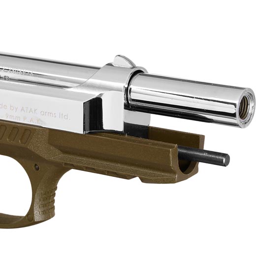 Zoraki 918 Schreckschuss-Pistole 9mm P.A. ODG chrom Bild 8