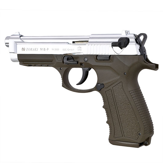 Zoraki 918 Schreckschuss-Pistole 9mm P.A. ODG chrom Bild 7