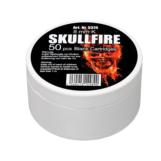 Pobjeda Skullfire Knallpatronen 8mm P.A.K. 50 Stck Bild 2