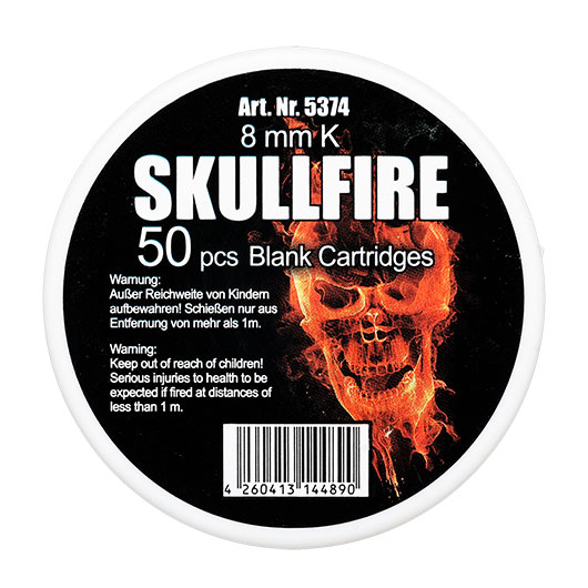 Pobjeda Skullfire Knallpatronen 8mm P.A.K. 50 Stck Bild 7