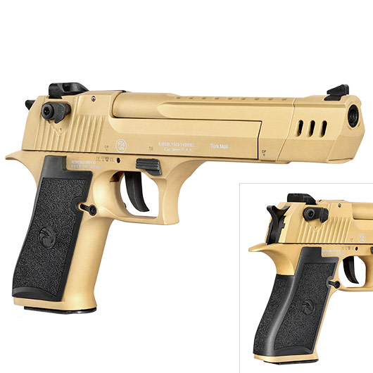 Retay Big Fifty XL Schreckschusspistole 9mm P.A.K. gold Bild 9