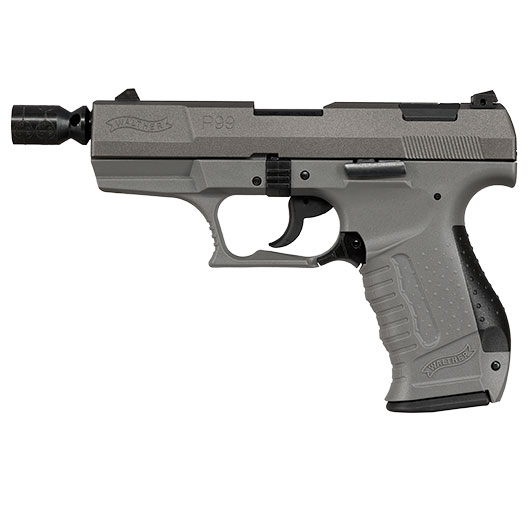 Walther P99 SV Schreckschuss Pistole 9 mm P.A.K. grau mit Stahlverschluss Bild 10