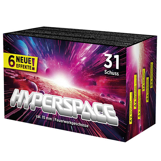 Umarex Signaleffekte Hyperspace Set - 31 teiliges Feuerwerksset mit 6 neuen unterschiedlichen Effekten Bild 1