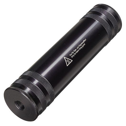 Zoraki Schalld�mpfer f. Schreckschusswaffen inkl. 4 Montageadapter schwarz Bild 2