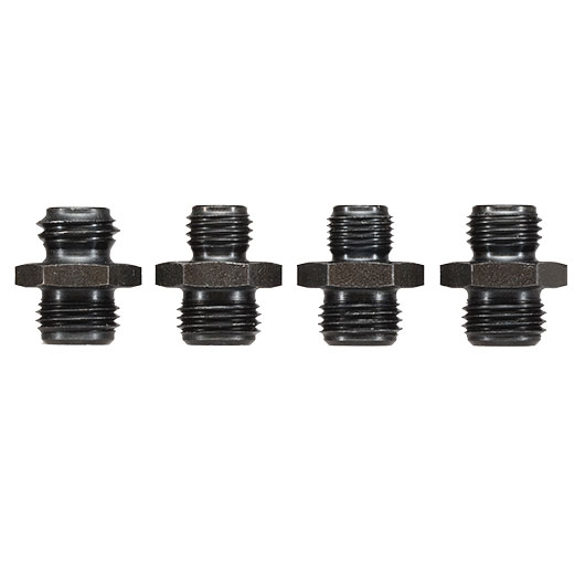 Zoraki Schalld�mpfer f. Schreckschusswaffen inkl. 4 Montageadapter schwarz Bild 7