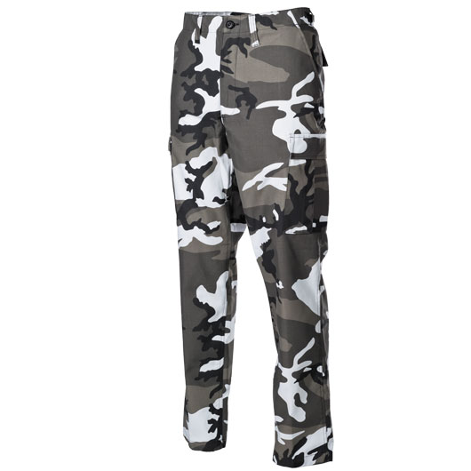 US BDU Army Hose urban, mit Reiverschluss
