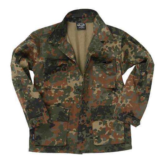 Kinder BDU-Jacke, flecktarn