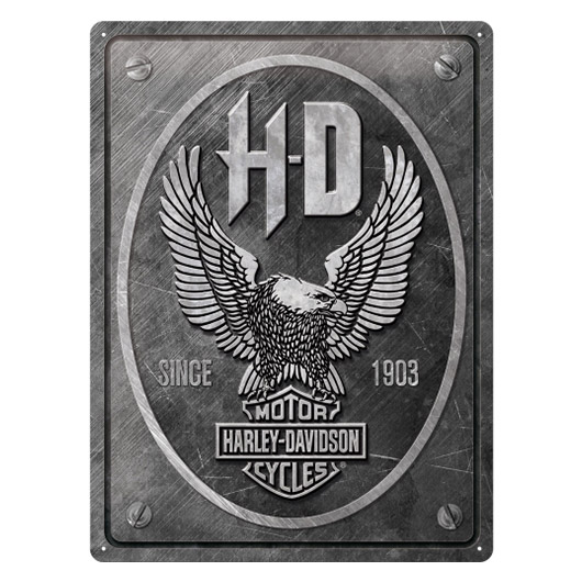 Blechschild Harley-Davidson Metal Eagle 30 x 40 cm