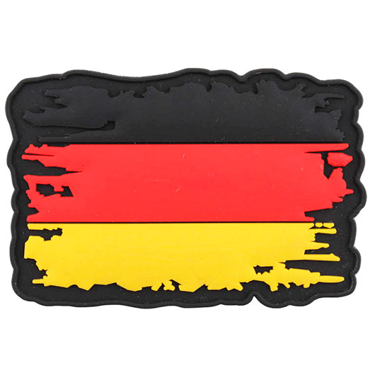 3D Rubber Patch mit Klettflche Vintage Deutschland fullcolor