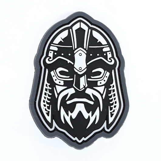 Mil-Spec Monkey 3D Rubber Patch Viking Warrior Head urban