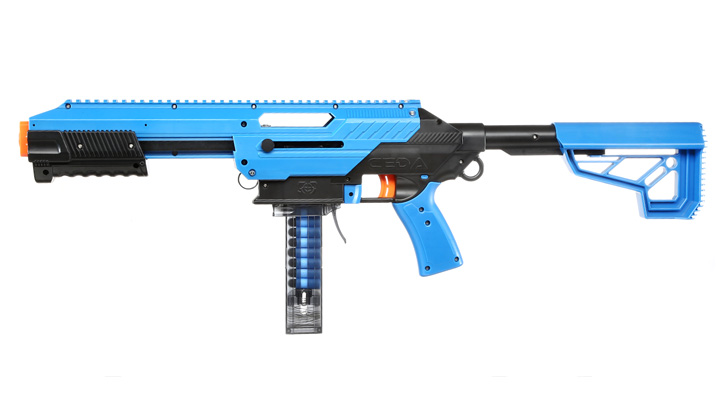 CEDA Model-S Jet Blaster blau/schwarz inkl. 15 Darts
