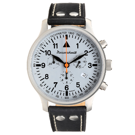 Messerschmitt Chronograph ME-3H201 mit Lederarmband