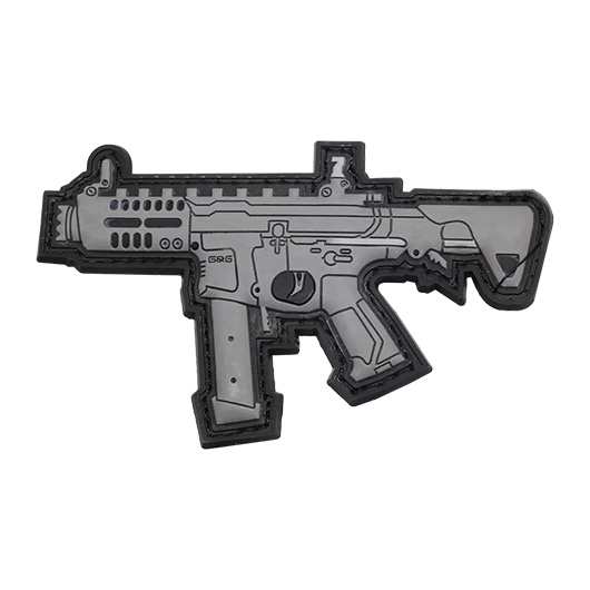 G&G 3D Rubber Patch ARP 9 Airsoft Sub Machine Gun grau