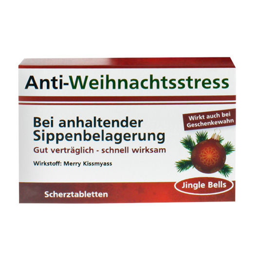 Scherzartikel Schokolinsen Anti-Weihnachtsstress Pille