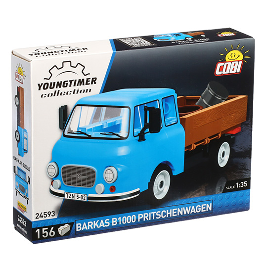 Cobi Youngtimer Collection Barkas B1000 Pritschenwagen 156 Teile 24593 Bild 1