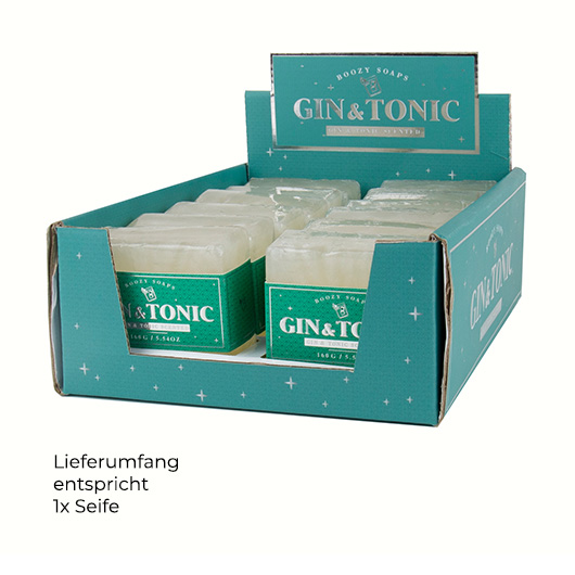 Boozy Soaps Gin&Tonic Seife 160g Bild 1