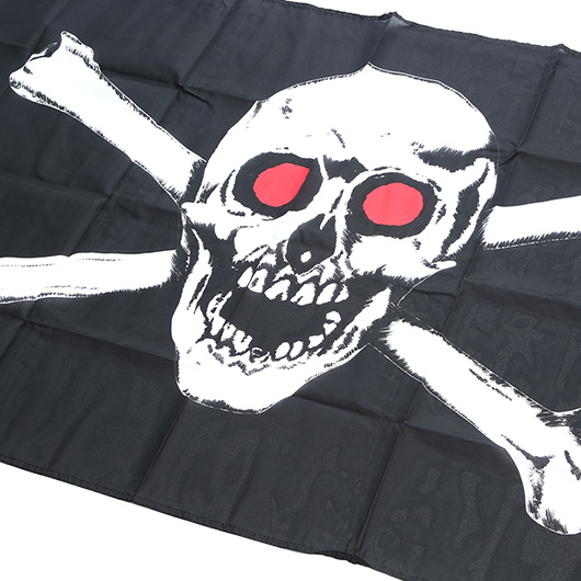 Flagge Totenkopf 150 x 90 cm Bild 2