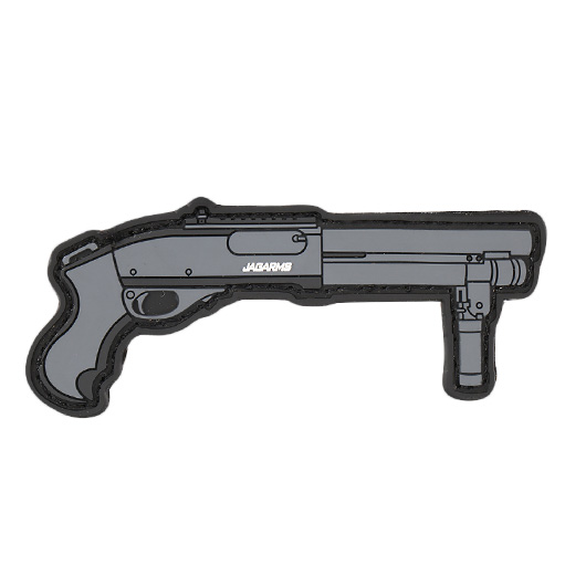 Jag Arms 3D Rubber Patch Scattergun Super CQB Airsoft Shotgun grau