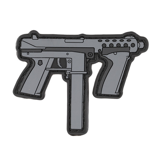 Jag Arms 3D Rubber Patch Echo1 GAT Airsoft Sub Machine Gun grau