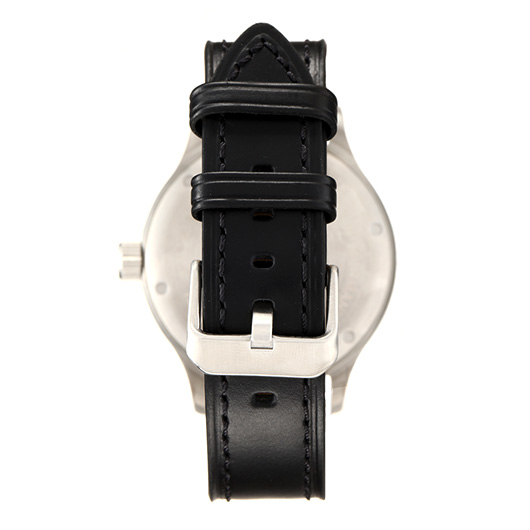 Messerschmitt Fliegeruhr ME 108 Night & Day 24h orange mit Lederarmband Bild 3
