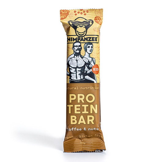 Chimpanzee Bio Proteinriegel Kaffee & Nuss 40 g