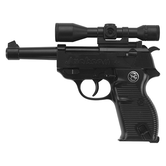 Jackson Spielzeugpistole 13-Schuss schwarz