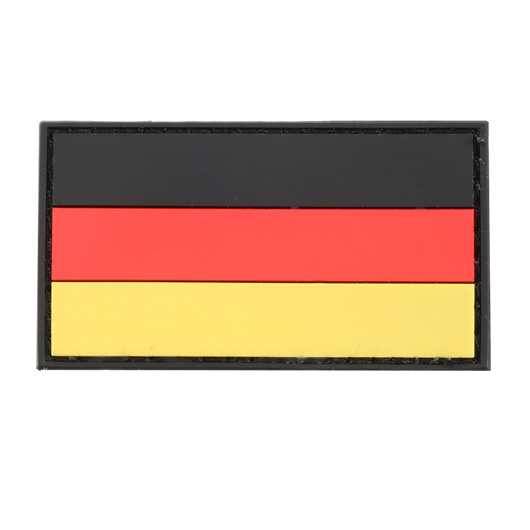 JTG 3D Rubber Patch mit Klettfläche Deutschland Flagge fullcolor
