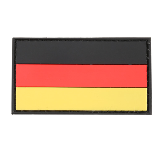 JTG 3D Rubber Patch mit Klettflche Deutschland Flagge fullcolor