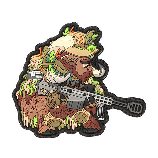 101 INC 3D Rubber Patch mit Klettflche Sniper Ox fullcolor