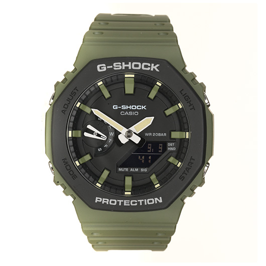 Casio G-Shock Uhr Armbanduhr GA-2110SU-3AER oliv