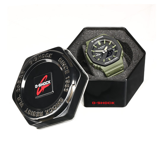 Casio G-Shock Uhr Armbanduhr GA-2110SU-3AER oliv Bild 2