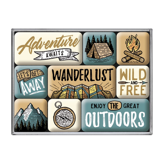 Magnet Set Outdoor Adventure 9-teilig Bild 1