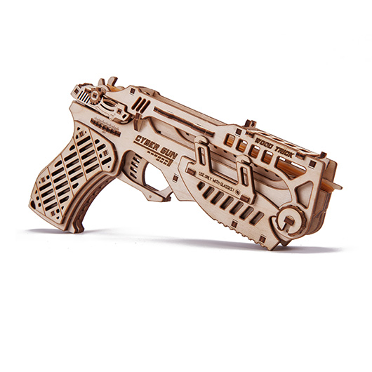3D Holzpuzzle Pistole 122 Teile schussfähig
