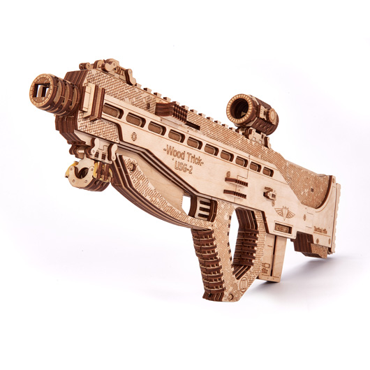 3D Holzpuzzle USG-2 Sturmgewehr 251 Teile schussfähig