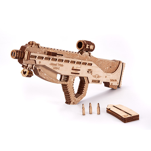 3D USG-2 Sturmgewehr aus Holz 251 Teile schussfhig Bild 1
