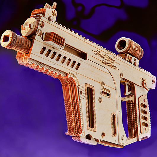 3D Sturmgewehr aus Holz 158 Teile schussfhig Bild 5
