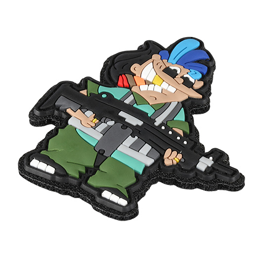 101 INC 3D Rubber Patch mit Klettflche Doddy jerk fullcolor Bild 1