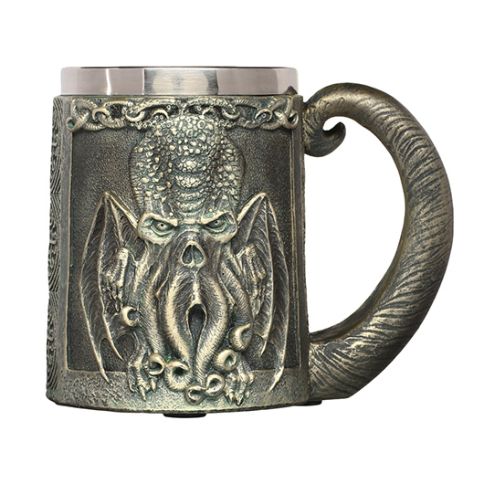 Fantasy Krug Call of Cthulhu 400ml mit Edelstahleinsatz