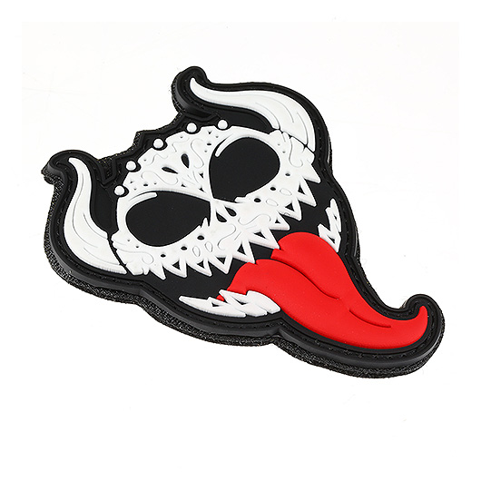 101 INC 3D Rubber Patch mit Klettflche Devil tongue fullcolor Bild 1