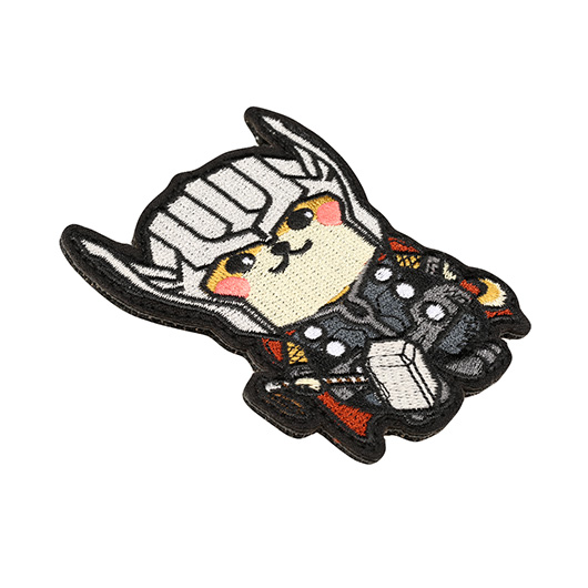 Evike Airsoft Patch mit Klettflche The Doge - Doge God of Thunder Style fullcolor Bild 1