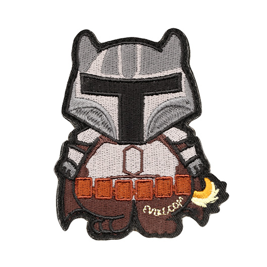 Evike Airsoft Patch mit Klettflche The Doge - Bounty Doggo Style fullcolor