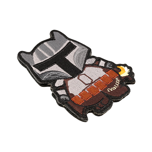 Evike Airsoft Patch mit Klettflche The Doge - Bounty Doggo Style fullcolor Bild 1
