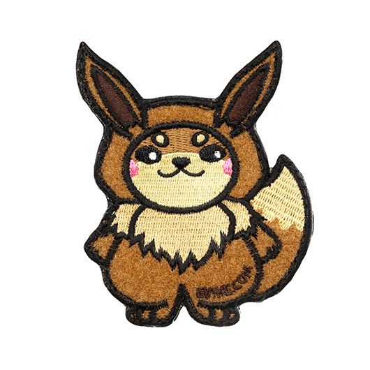 Evike Airsoft Patch mit Klettflche The Doge - Eevee-Style fullcolor