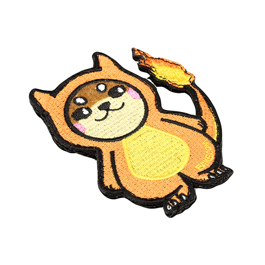 Evike Airsoft Patch mit Klettflche The Doge - Charmander-Style fullcolor Bild 1